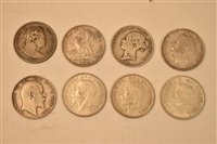 Lot 154 - Half crowns