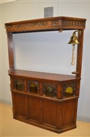 Lot 821 - Oak bar