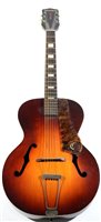 Lot 203 - Columbian Major jazz guitar cased