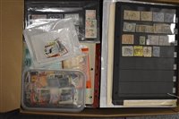 Lot 65 - A large heavy carton containing mixed stamps