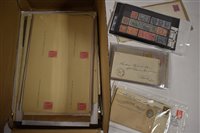 Lot 94 - Accumulation in box including early Canada