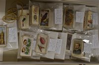 Lot 101 - Cigarette cards Wills including 1916 military motors set