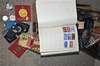Lot 39 - Stamps and coins