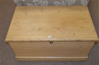 Lot 706 - Pine blanket box