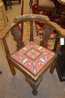 Lot 719 - Corner chair