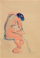 Lot 182 - Ossip Lubitch - watercolours.