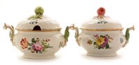 Lot 80 - A pair of early 19th Century sauce tureens.