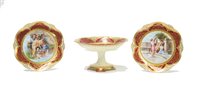 Lot 105 - Vienna style dinner service.