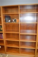 Lot 655 - open bookcase