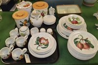 Lot 872 - Portmeirion Pomona dinner service