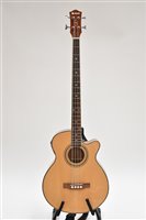 Lot 181 - Chord acoustic Bass guitar soft case