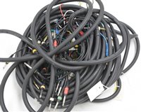 Lot 103 - Studio looms 3 metre/ 2x8 way XLR/ 2x8 way jack