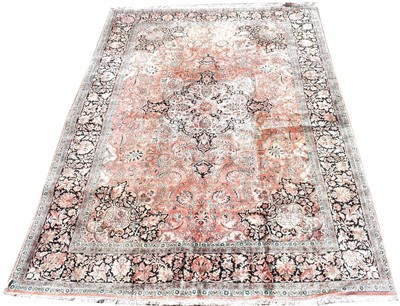 Lot 633 - Silk carpet