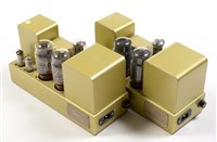 Lot 112 - A pair of Quad II valve amplifiers.