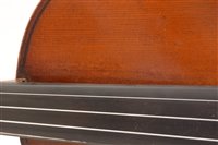 Lot 47 - French Mirount Violin, original case and modern case