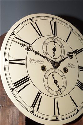 Lot 744 - William Dobbie, Falkirk: a Scottish mahogany longcase clock.