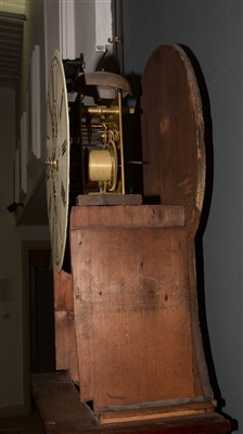 Lot 744 - William Dobbie, Falkirk: a Scottish mahogany longcase clock.