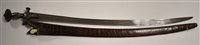 Lot 6 - Indian talwar