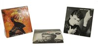 Lot 383 - Bowie records