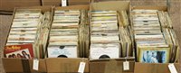 Lot 381 - Four boxes of 7" singles.