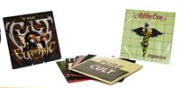 Lot 377 - Records by The Cult and Motley Crue