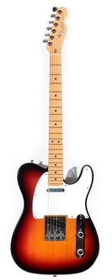 Lot 138 - Fender telecaster and gig bag.