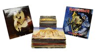 Lot 366 - Metal and heavy rock records.