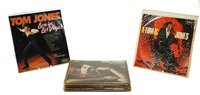 Lot 358 - Tom Jones records