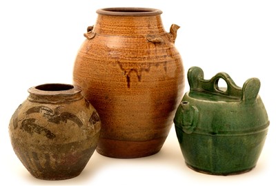 Lot 14 - Three Chinese vessels.