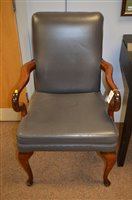 Lot 1170 - Pair armchairs