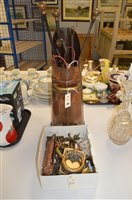 Lot 855 - Copper and brassware