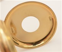 Lot 1168 - 18ct gold Elgin half hunter pocket watch