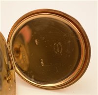 Lot 1168 - 18ct gold Elgin half hunter pocket watch