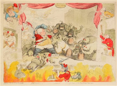 Lot 259 - James Gillray - print.