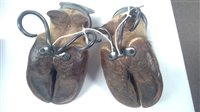 Lot 67 - Two Rowland Ward hooves
