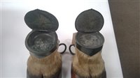 Lot 67 - Two Rowland Ward hooves