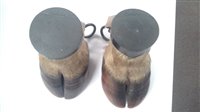Lot 67 - Two Rowland Ward hooves