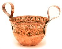 Lot 40 - An Art Nouveau double-handled planter.