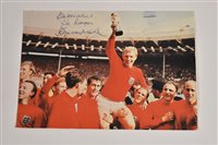 Lot 252 - Photograph signed by Bobby Moore