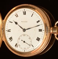 Lot 1144 - Rolex gilt cased hunter pocket watch