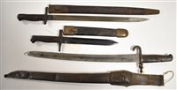 Lot 30 - Three bayonets