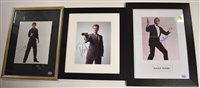Lot 213 - Signed James Bond photographs