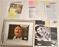 Lot 218 - British comedy signatures