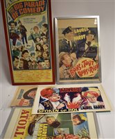 Lot 82 - Laurey and Hardy posters