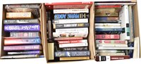 Lot 234 - Three boxes of signed books