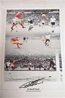 Lot 241 - Signed football prints