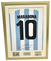 Lot 180 - Diego Maradona signed shirt
