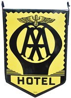 Lot 146 - AA enamel sign