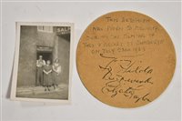 Lot 174 - Elizabeth Taylor signed beer matt