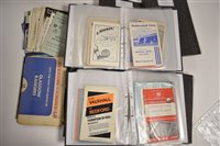 Lot 167 - Football programmes